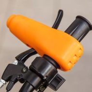 Locking device with alarm for motorbike, scooter, bicycle, ATV orange