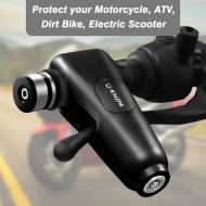 Locking device with alarm for motorbike, scooter, bicycle, ATV black