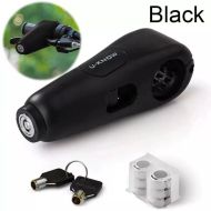 Locking device with alarm for motorbike, scooter, bicycle, ATV black