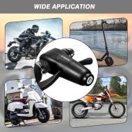 Locking device with alarm for motorbike, scooter, bicycle, ATV black