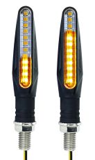 Динамик мигачи за мотоциклет LED - 2 броя