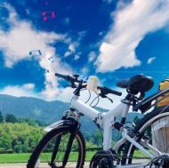 Portable Bluetooth speaker with stand for bike, motorcycle - AUX, USB ports and memory card slot - grey