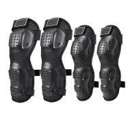 Set de 4 cotiere de protectie pentru motociclete si genunchiere