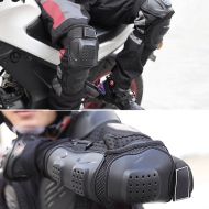Set de 4 cotiere de protectie pentru motociclete si genunchiere