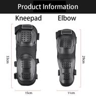 Set de 4 cotiere de protectie pentru motociclete si genunchiere