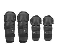 Set de 4 protectoare pentru coate si genunchi pentru motociclete