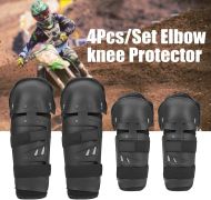 Set de 4 protectoare pentru coate si genunchi pentru motociclete