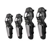 Set de 4 coturi și genunchiere de protecție ranforsate pentru motociclete