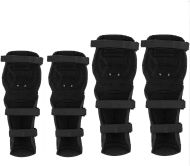 Set de 4 coturi și genunchiere de protecție ranforsate pentru motociclete